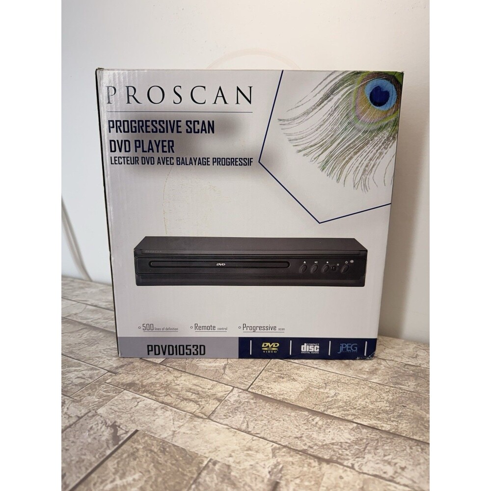 New In Box Proscan Progressive Scan DVD Player PDVD 10530 - Picture 3 of 8